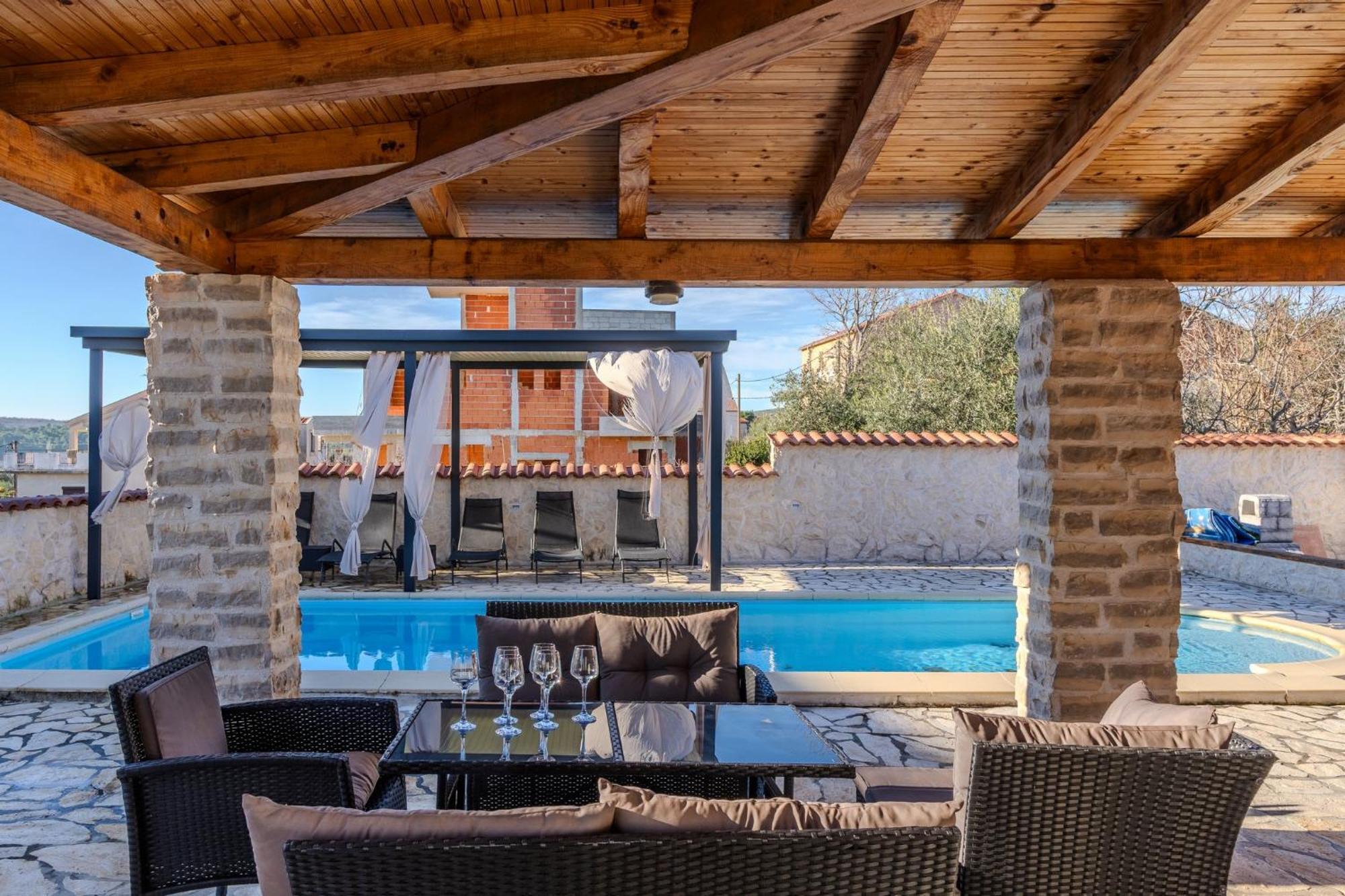 Villa Dalmacija Posedarje Dış mekan fotoğraf
